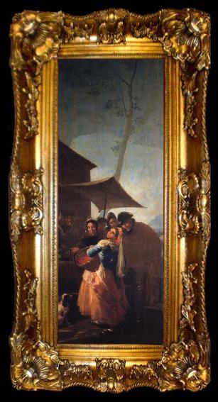 framed  Francisco Goya Haw Seller, ta009-2